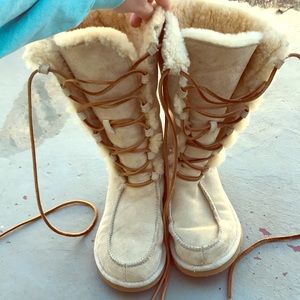 Lace Up Ugg Australia Boots